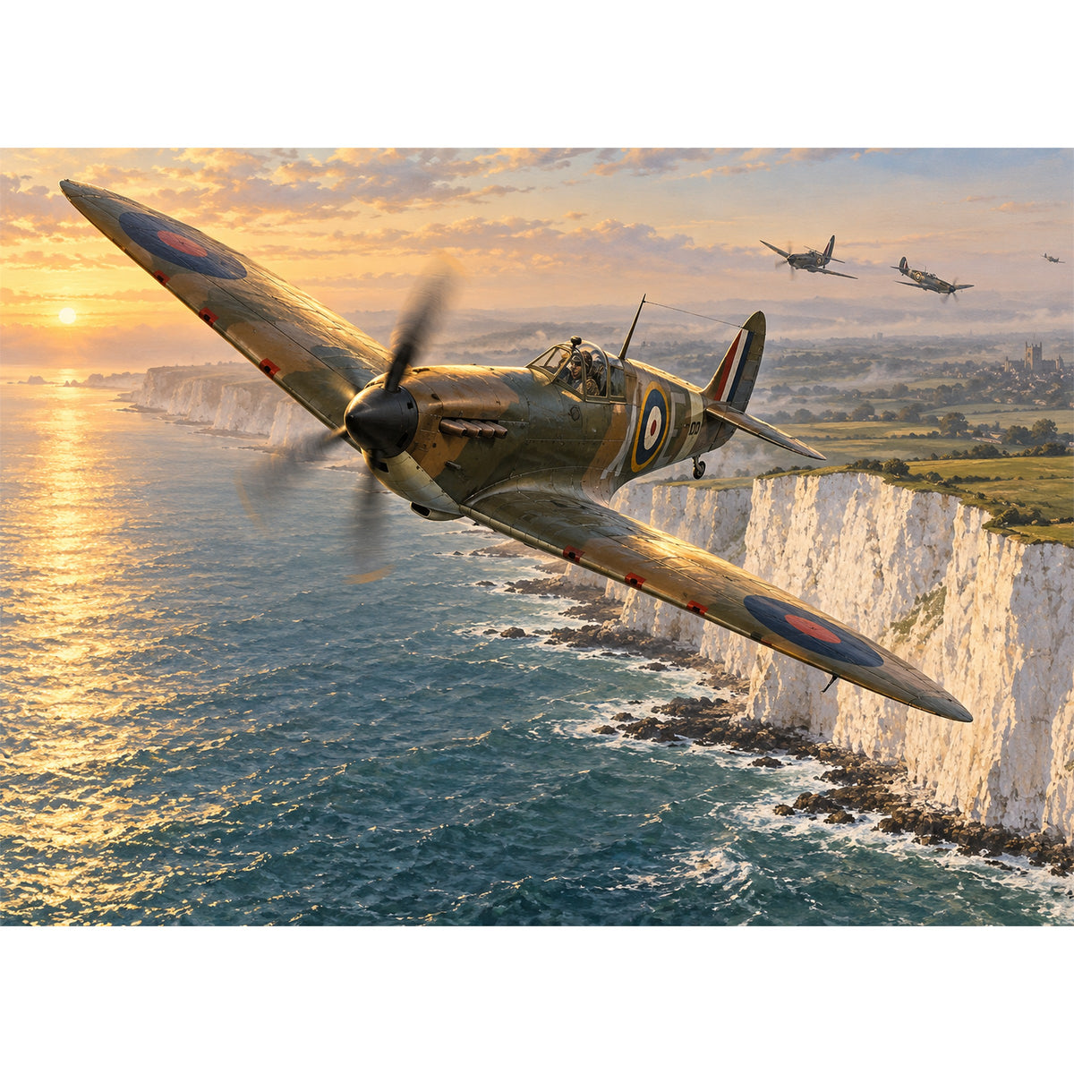 Defender of the Dawn Wooden Jigsaw Puzzle
