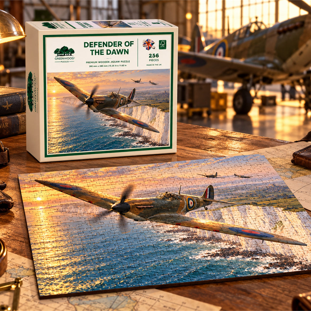 Defender of the Dawn Wooden Jigsaw Puzzle