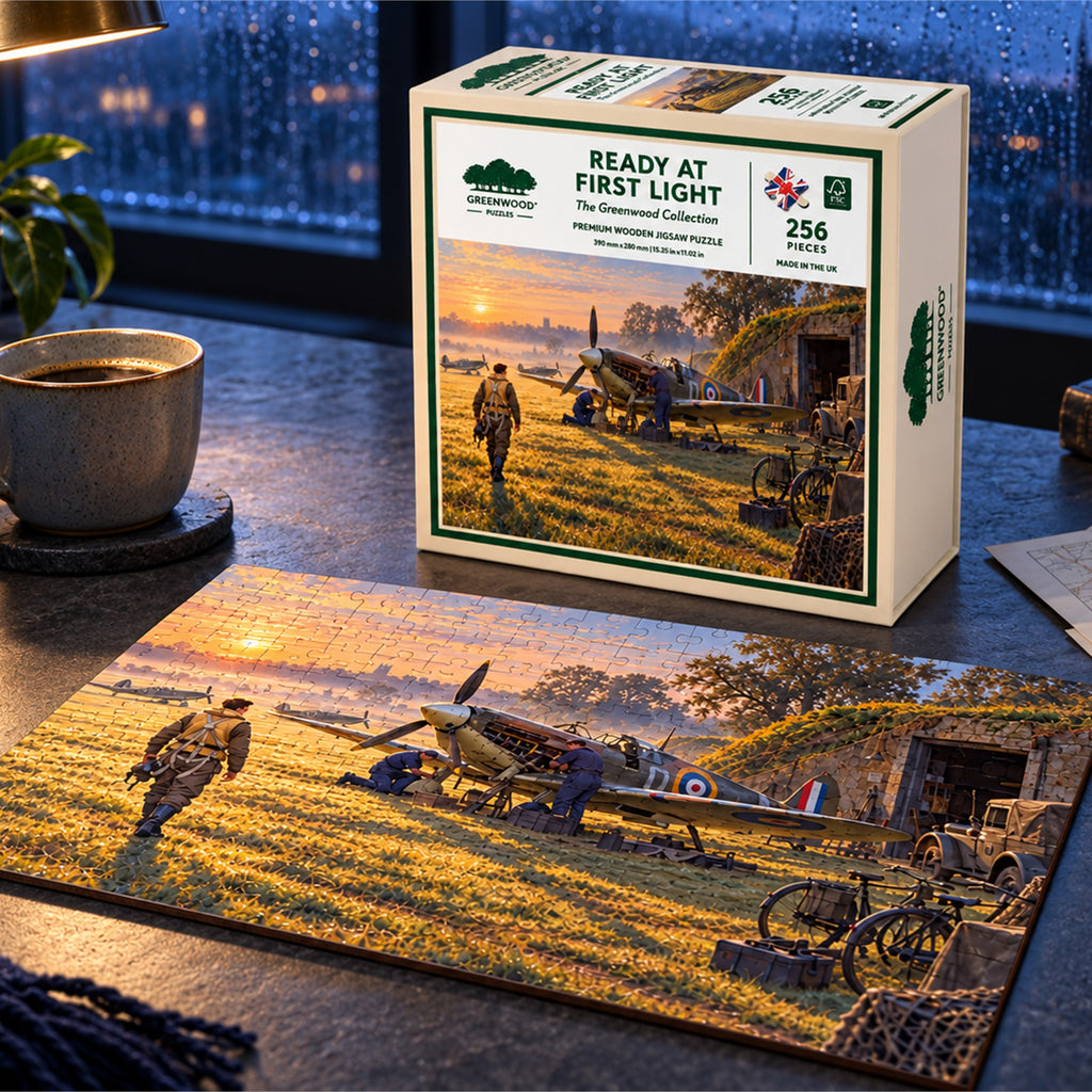 Ready at First Light Wooden Jigsaw Puzzle