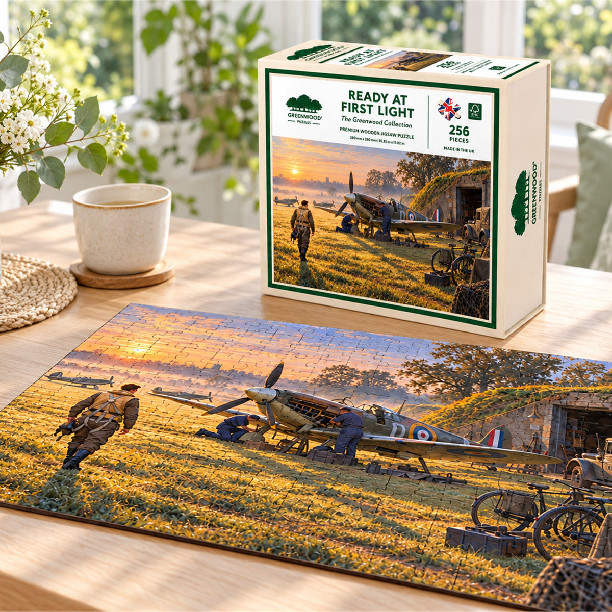 Ready at First Light Wooden Jigsaw Puzzle
