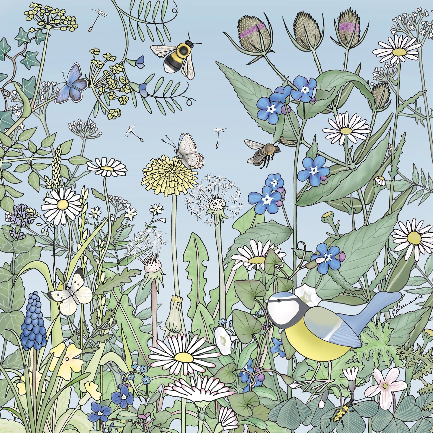 Flora & Fauna Woodland Jay Wooden Jigsaw Puzzle