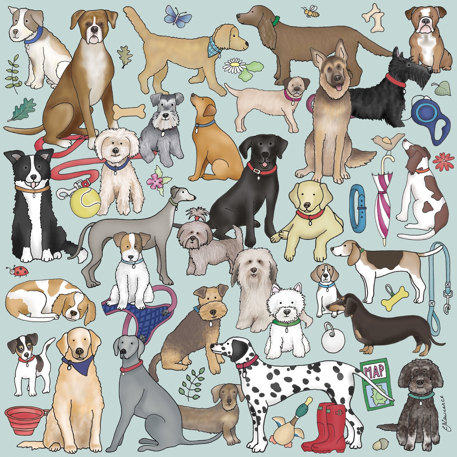Hobbies - Dogs Wooden Jigsaw Puzzle