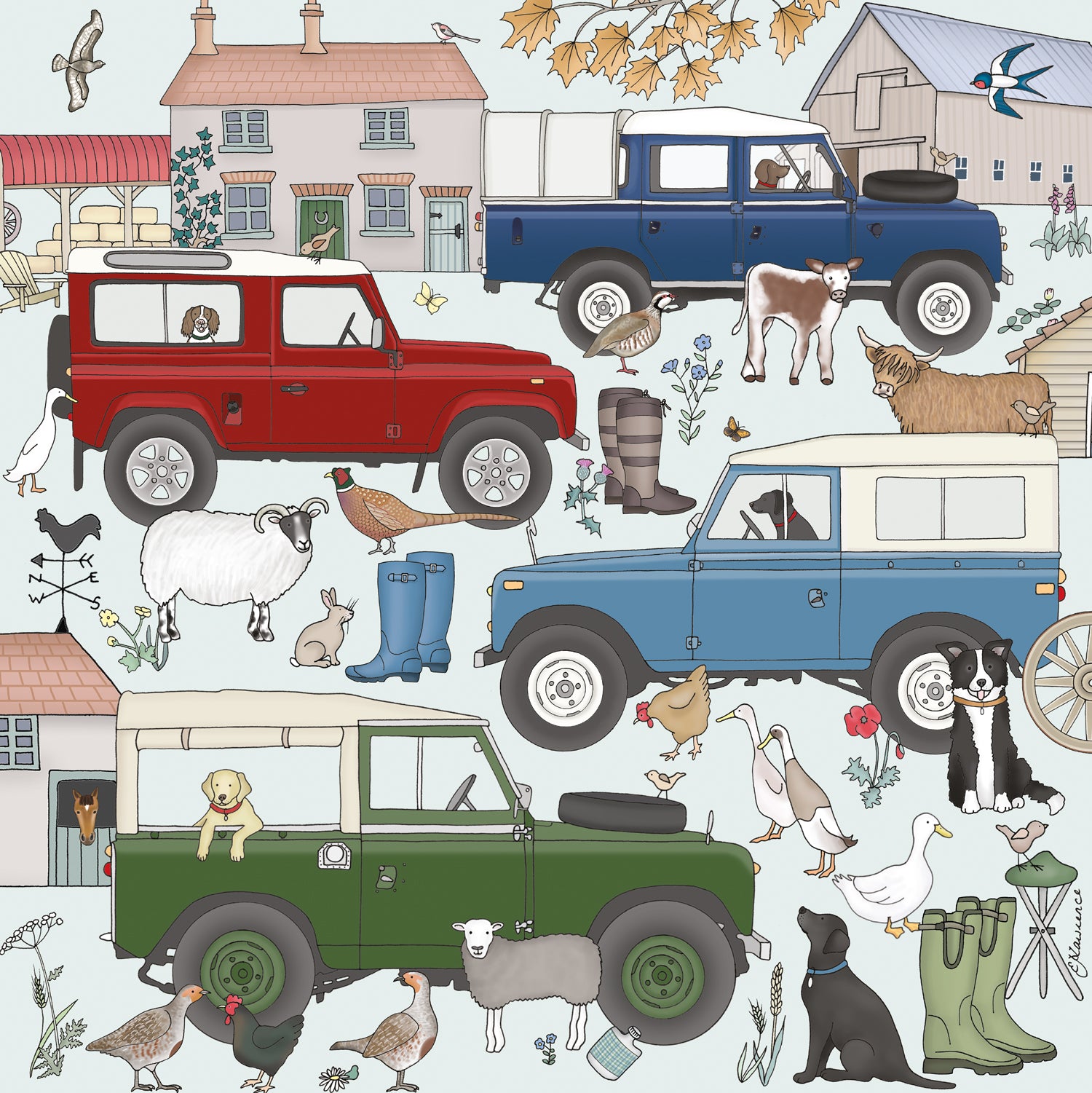 Hobbies - Landrovers Wooden Jigsaw Puzzle