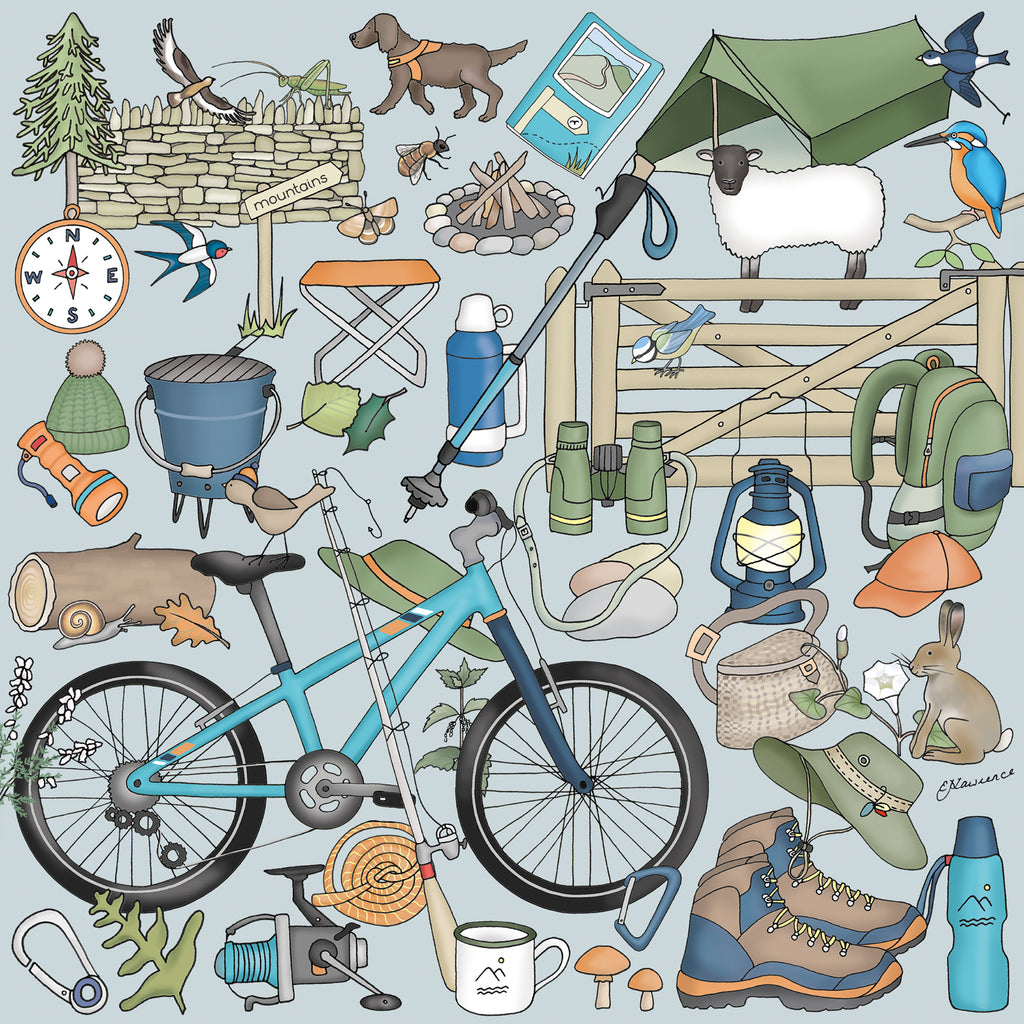 Hobbies - Wild Adventures Wooden Jigsaw Puzzle