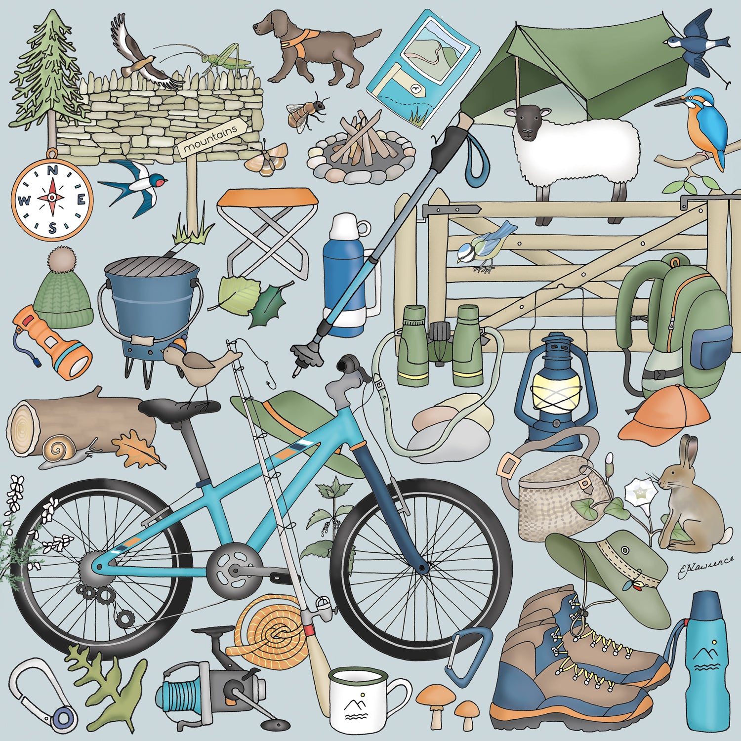 Hobbies - Wild Adventures Wooden Jigsaw Puzzle