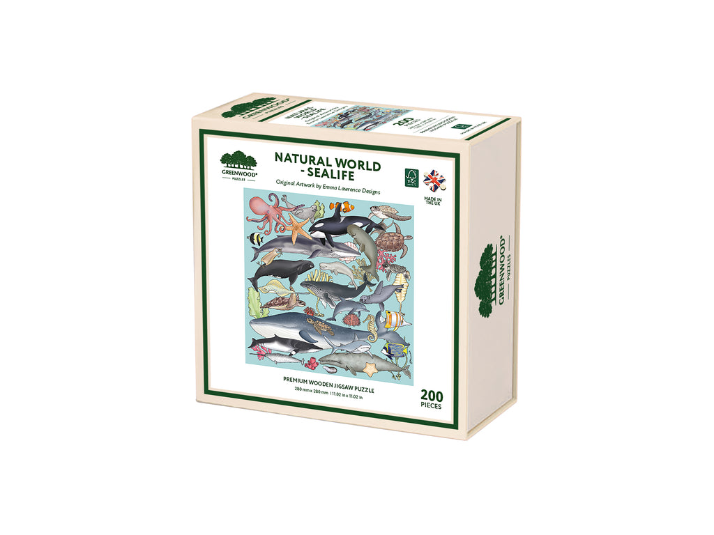 Natural World - Sealife Wooden Jigsaw Puzzle