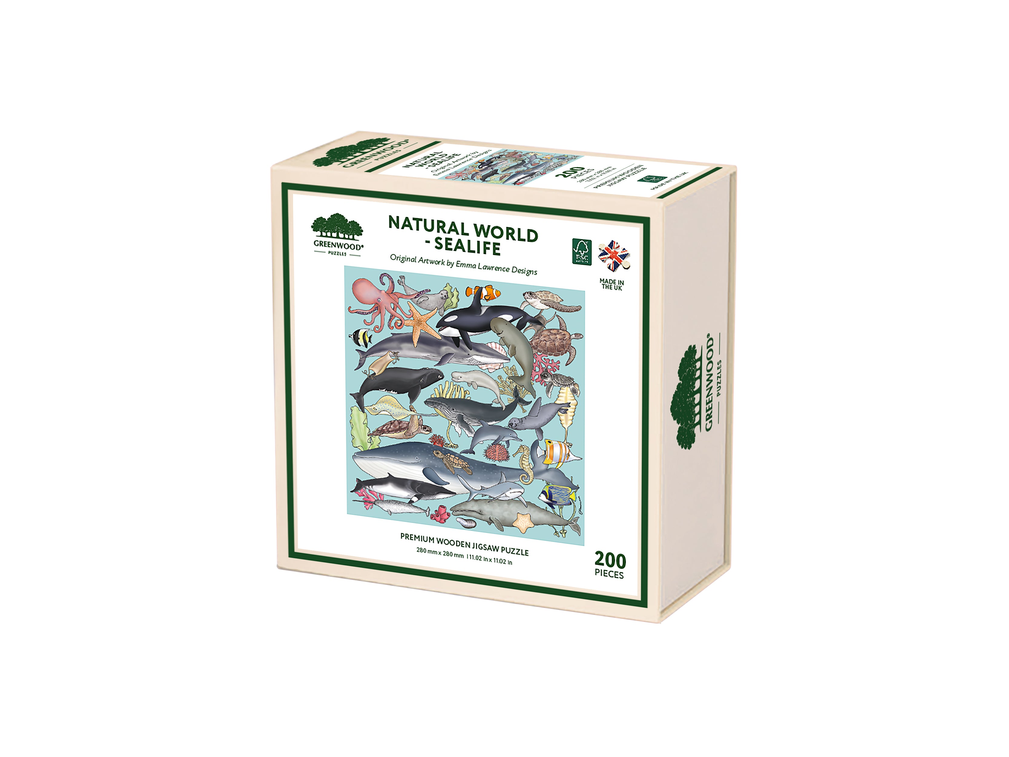 Natural World - Sealife Wooden Jigsaw Puzzle