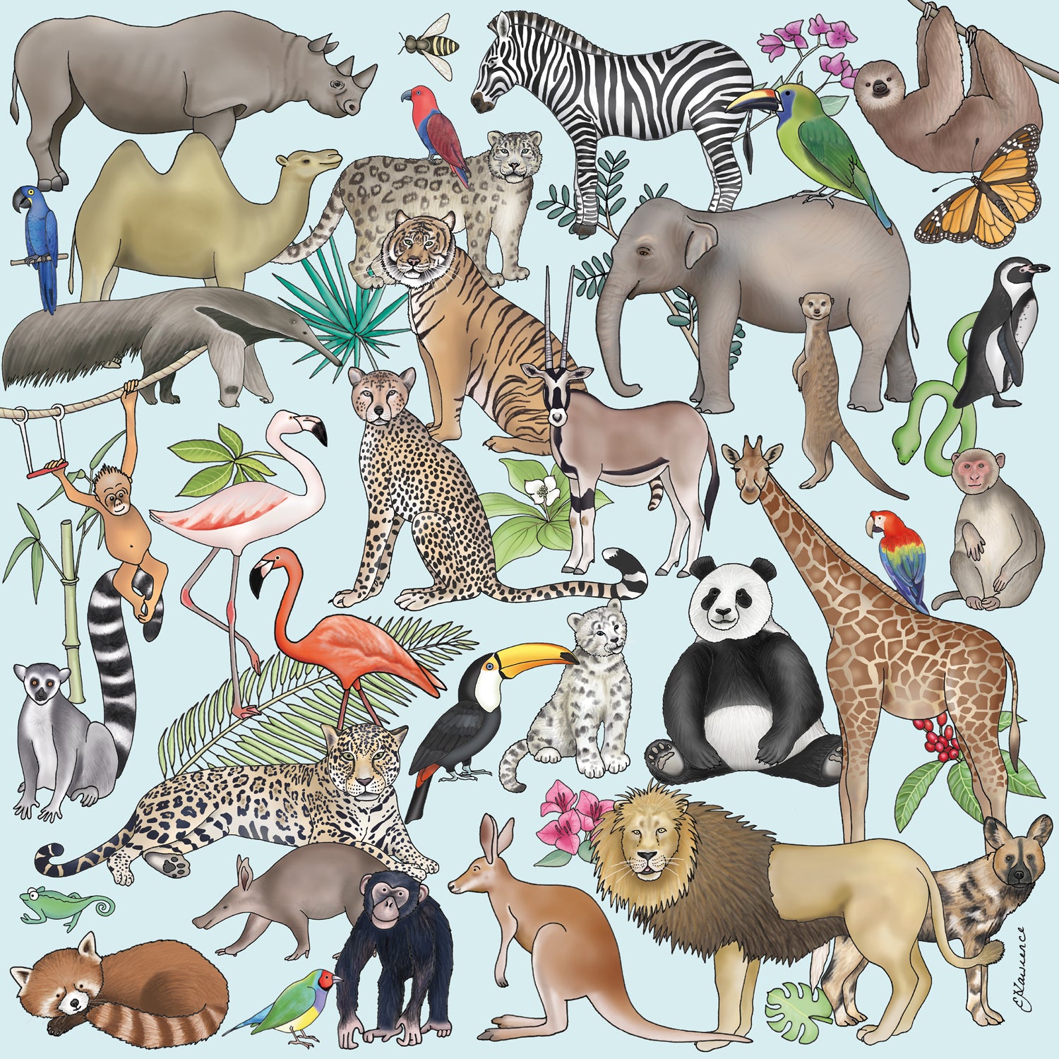 Natural World - Zoolife Wooden Jigsaw Puzzle