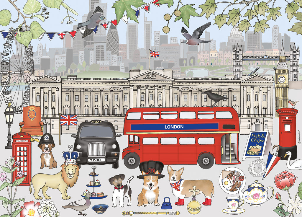 Destinations - London, Wooden Jigsaw Puzzle