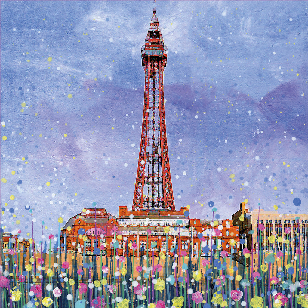 Blackpool Tower Wooden Jigsaw Puzzle By Emily Ward