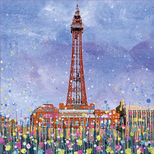 Blackpool Tower Wooden Jigsaw Puzzle By Emily Ward