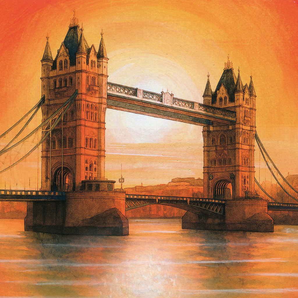 Tower Bridge Wooden Jigsaw Puzzle By Emily Ward