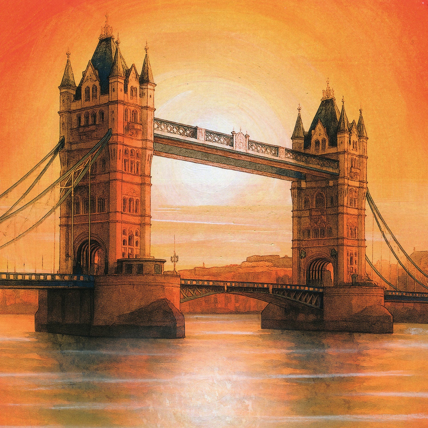 Tower Bridge Wooden Jigsaw Puzzle By Emily Ward
