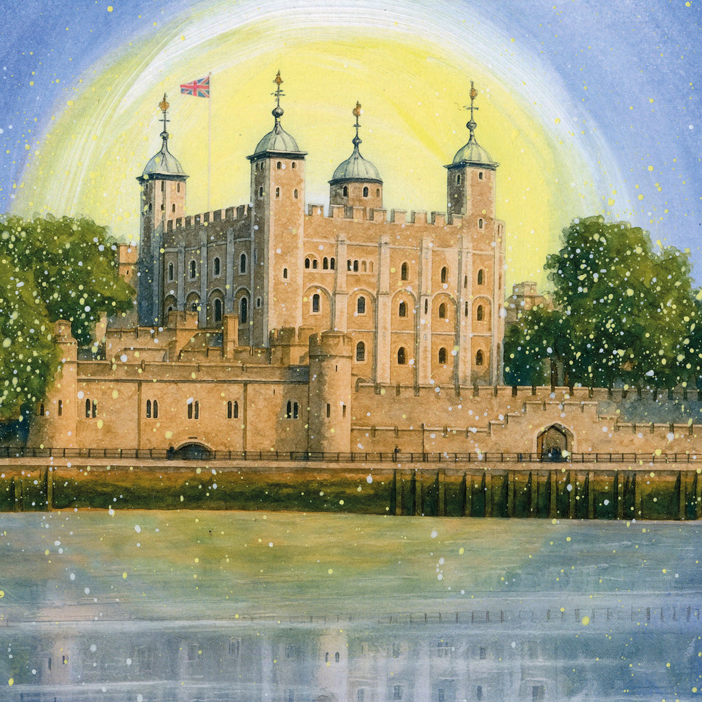 Tower of London Wooden Jigsaw Puzzle By Emily Ward