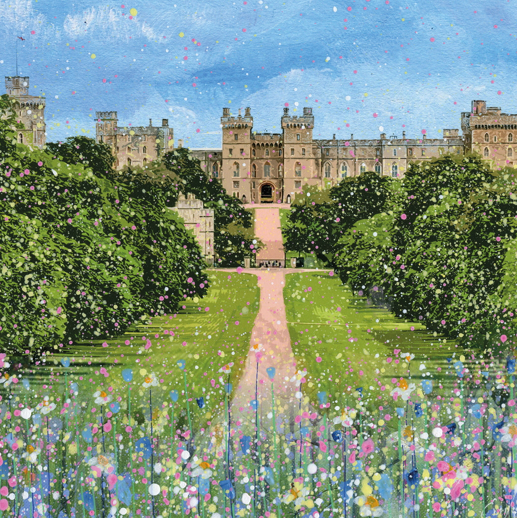 Windsor Castle Wooden Jigsaw Puzzle By Emily Ward