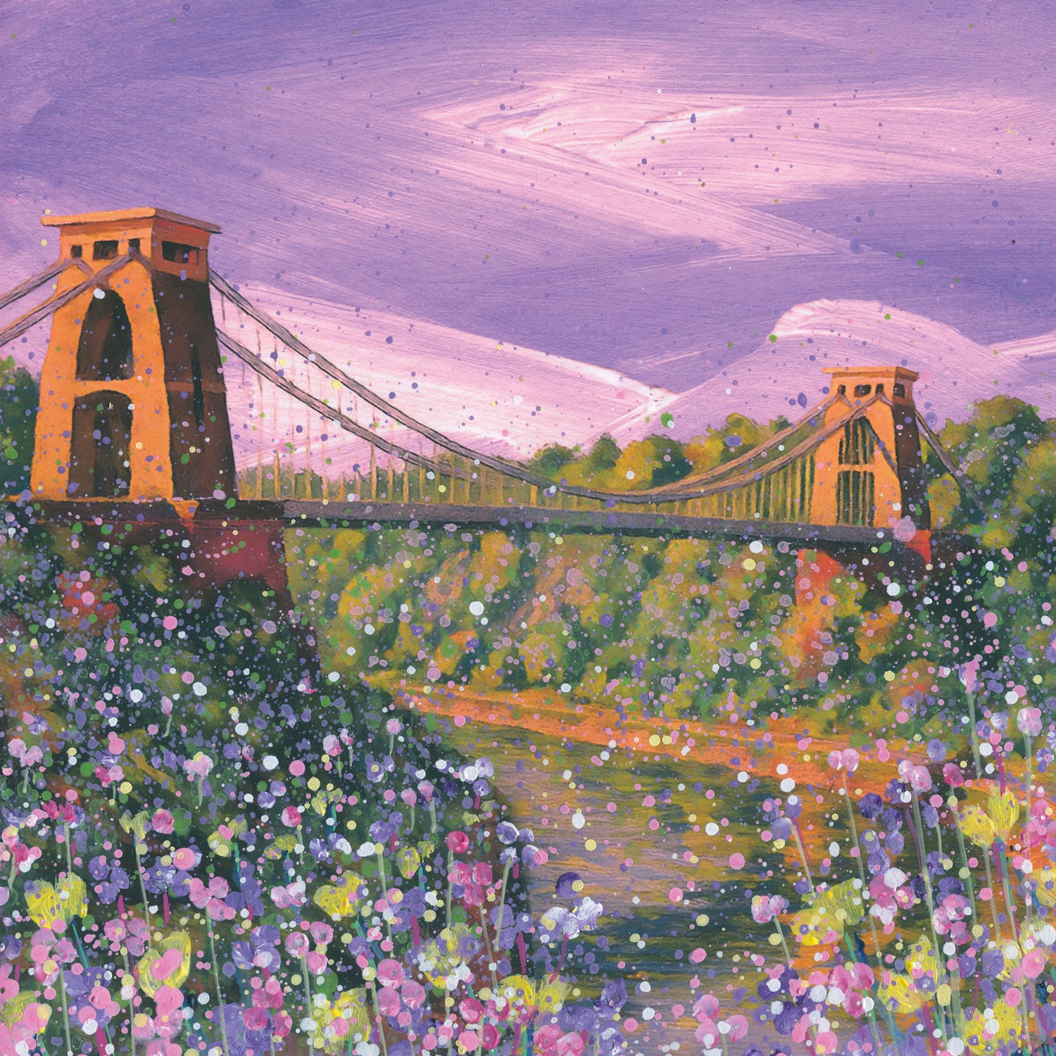 Clifton Suspension Bridge Wooden Jigsaw Puzzle By Emily Ward