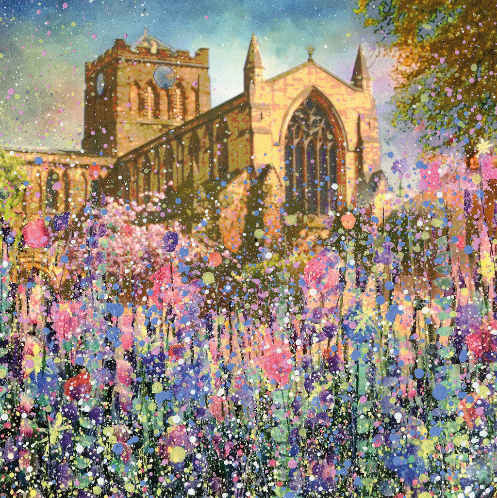 Hexham Abbey Wooden Jigsaw Puzzle By Emily Ward
