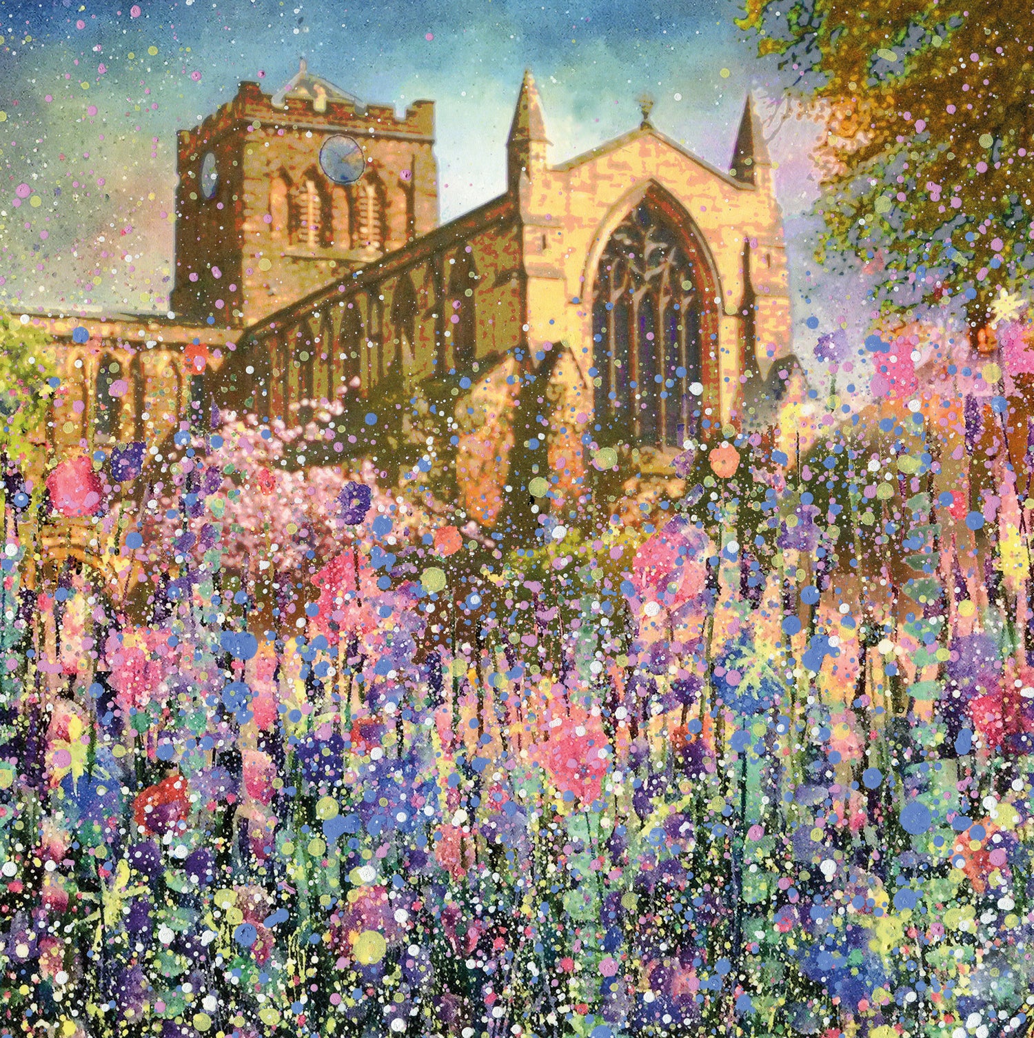 Hexham Abbey Wooden Jigsaw Puzzle By Emily Ward