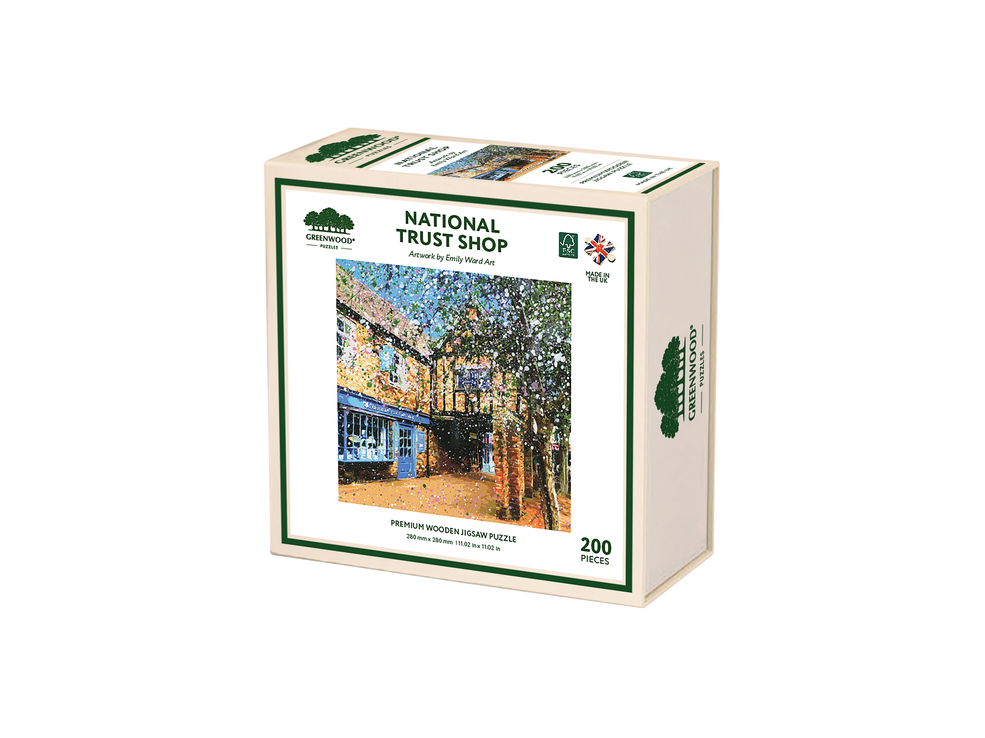 National Trust Shop Wooden Jigsaw Puzzle By Emily Ward