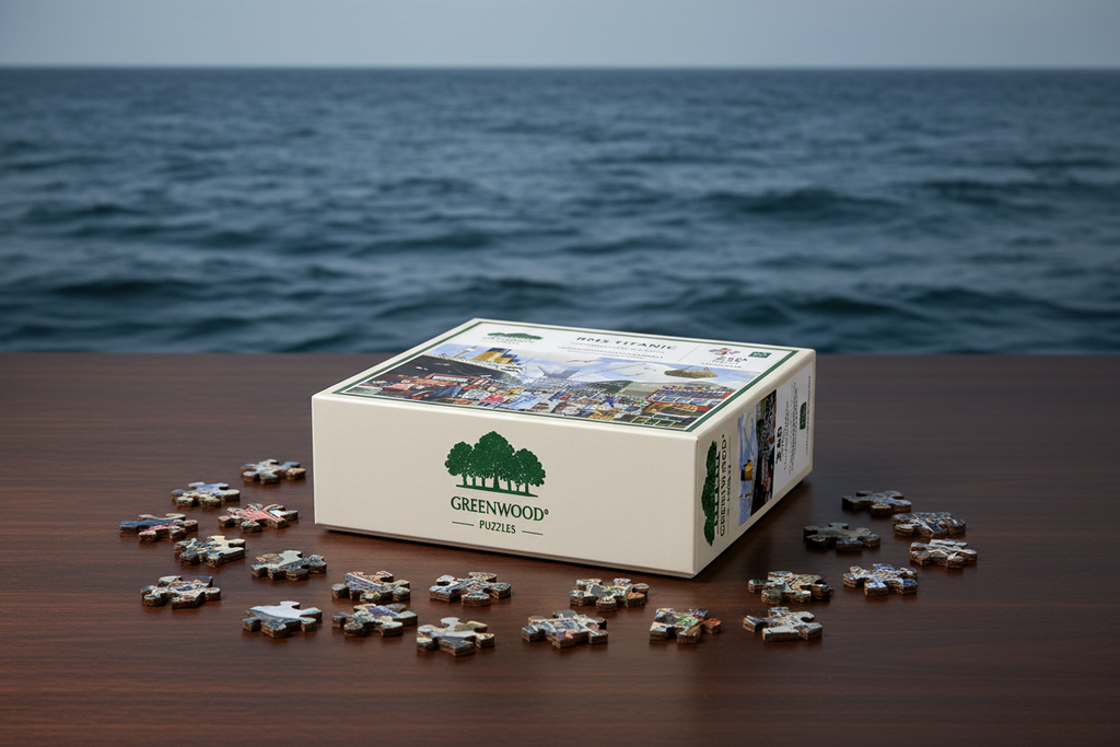 RMS Titanic Wooden Jigsaw Puzzle By Kevin Walsh