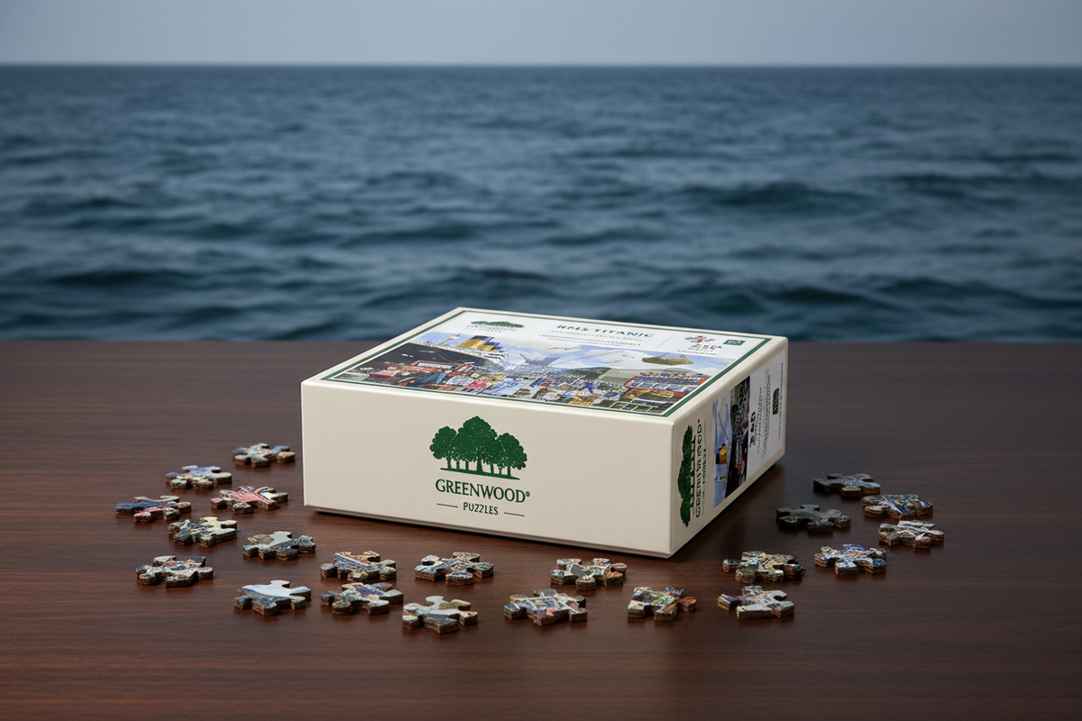 RMS Titanic Wooden Jigsaw Puzzle By Kevin Walsh