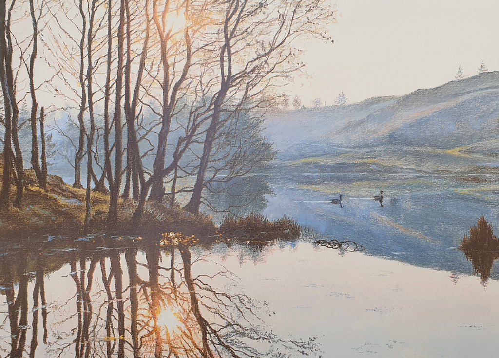Dawn Reflections At Tarn Hows Wooden Jigsaw Puzzle