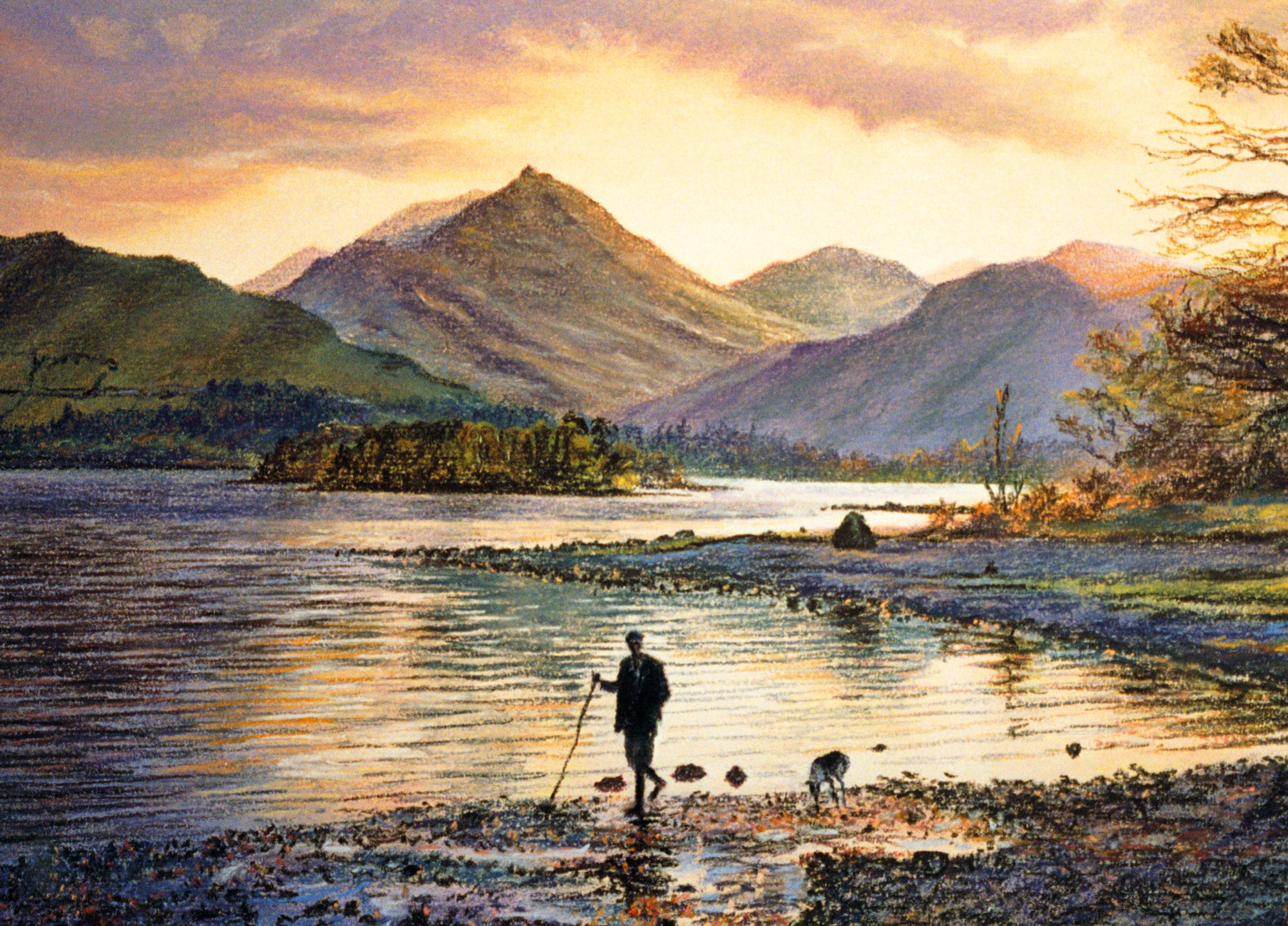 Heading Home, Derwentwater Wooden Jigsaw Puzzle