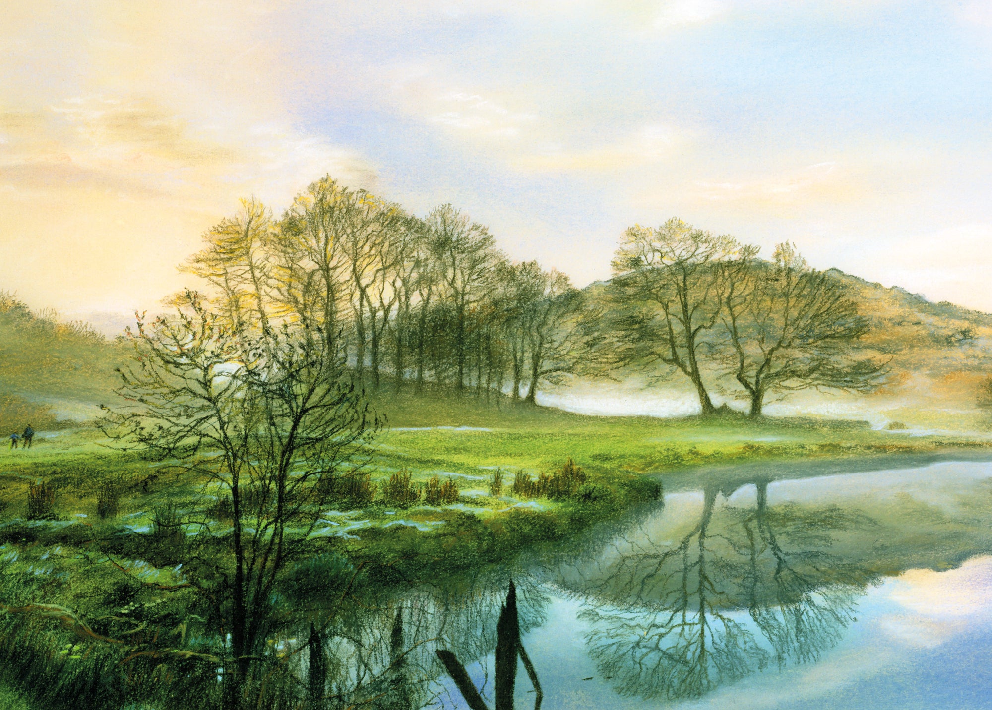 Mists of Dawn - Elterwater, Wooden Jigsaw Puzzle