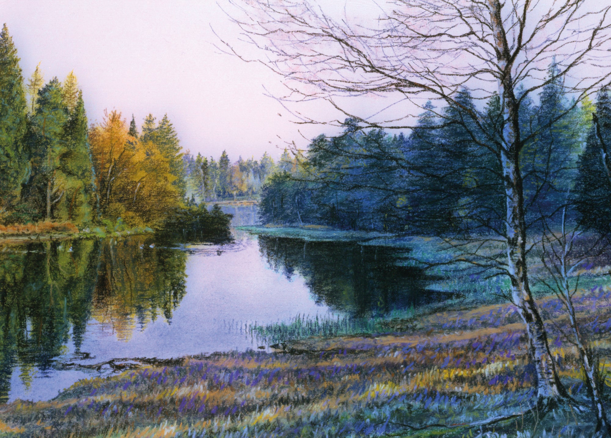 Morning Shadows Tarn Hows Wooden Jigsaw Puzzle