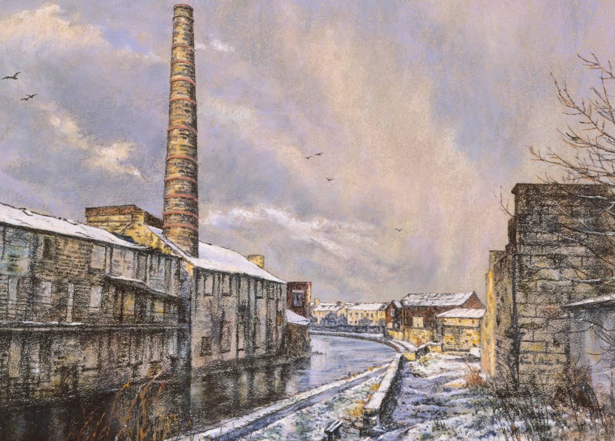 Slater Terrace - Burnley, Wooden Jigsaw Puzzle