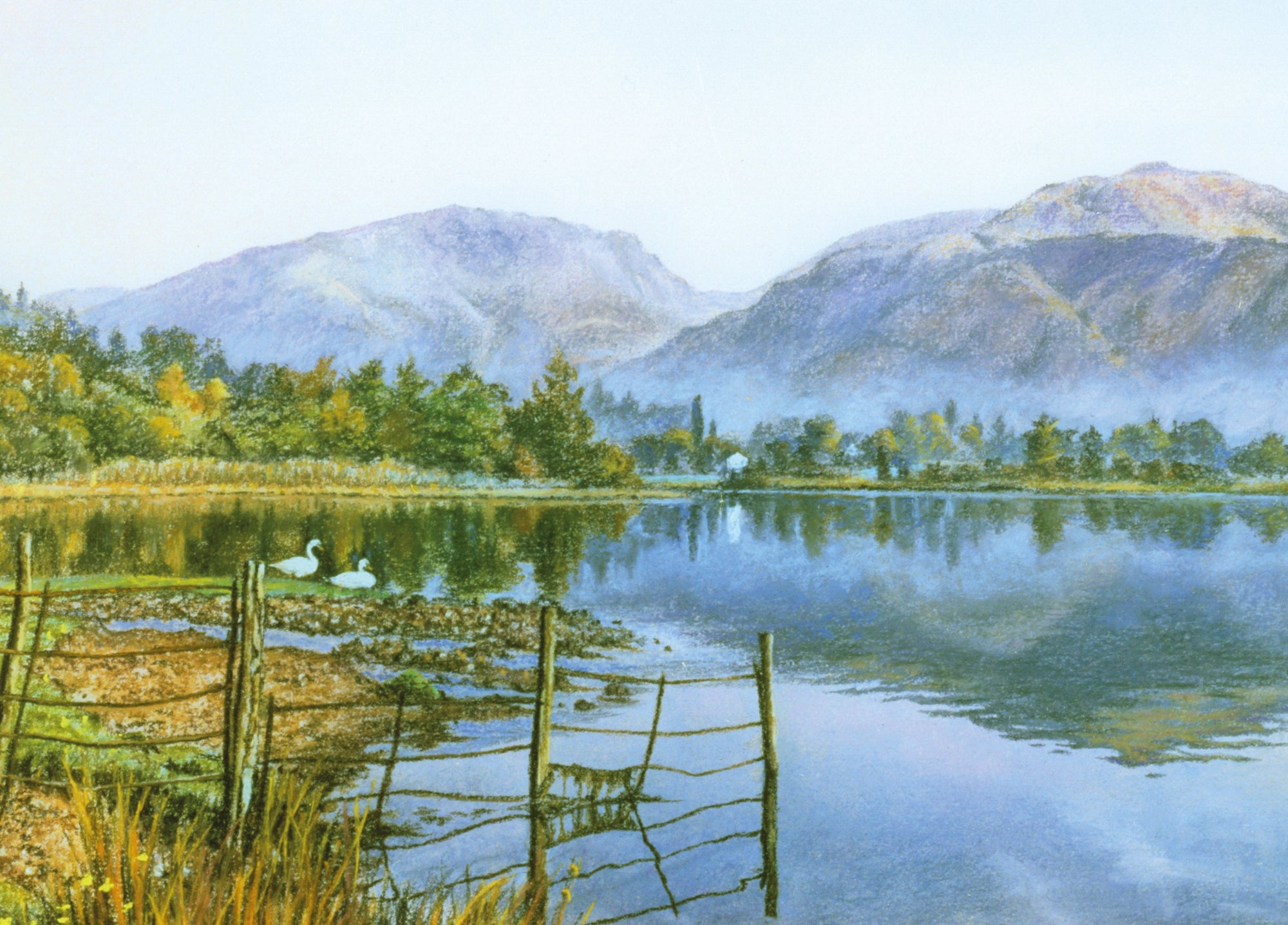 Morning Mist - Grasmere, Wooden Jigsaw Puzzle