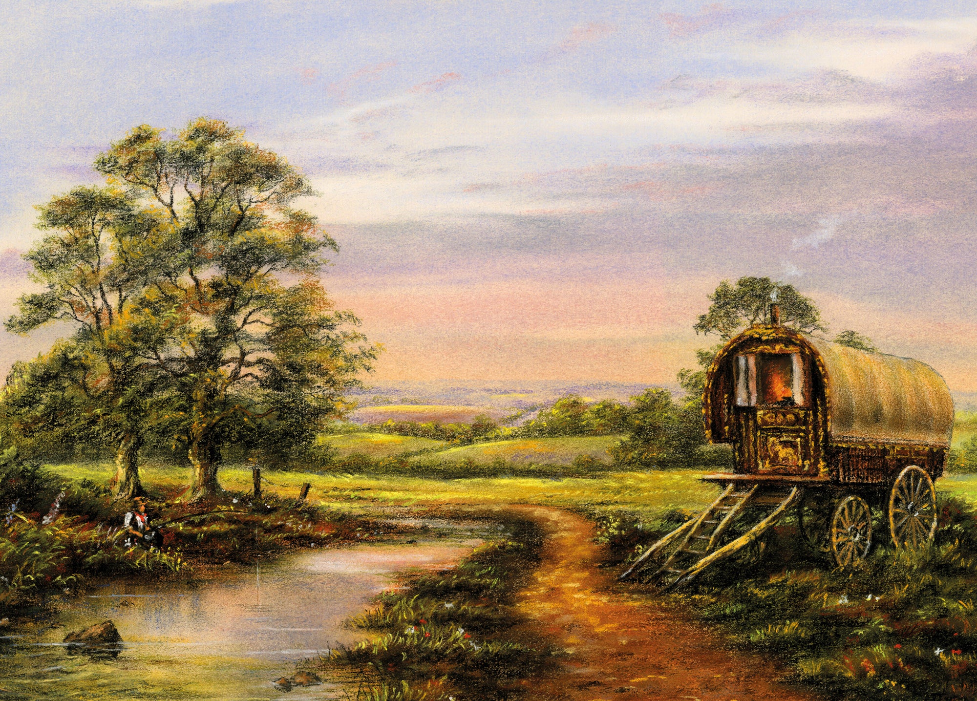 Travellers Rest Wooden Jigsaw Puzzle